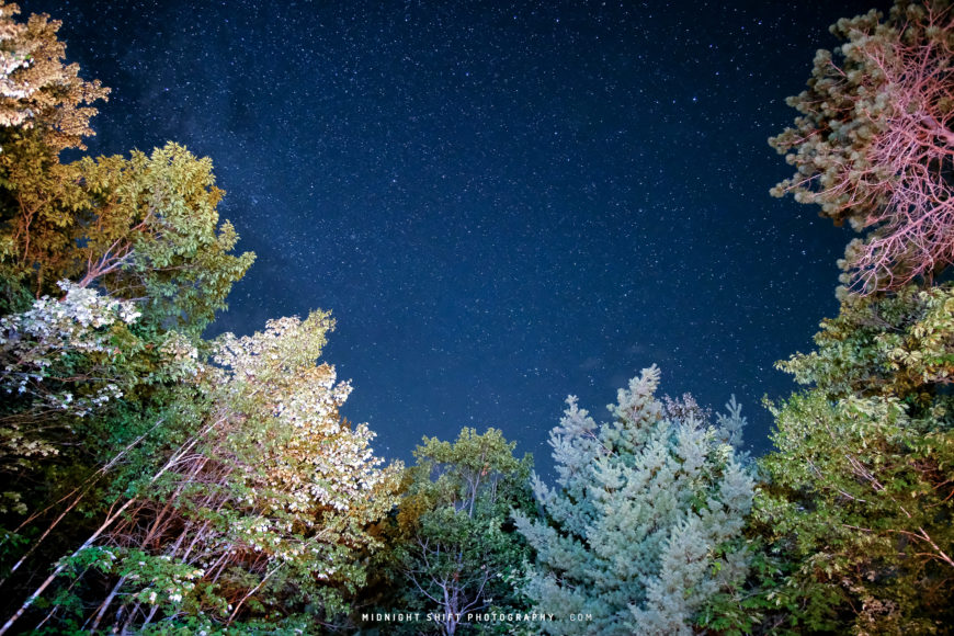 Milkyway Galaxy over Maine 2018